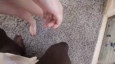 Sexy Stella Elle dostane naložené od veľkého čierneho kláta priamo do riti