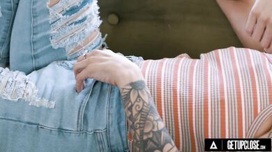 Chtíčom posadnutá Jesse Pony chce poriadne pretiahnuť kundu od borca s veľkým kktom