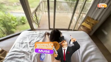 Raňajky v posteli s poriadnym nákladom do kundy