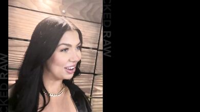 Drsný interracial nárez kde táto nadrženka dostala masívny náklad od černocha