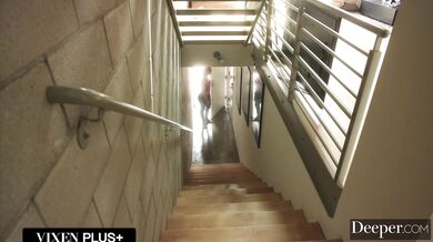 Abella Danger a jej divoký udobrovák plný mokrých bozkov a tvrdého mrdania po hádke