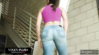 Abella Danger a jej divoký udobrovák plný mokrých bozkov a tvrdého mrdania po hádke