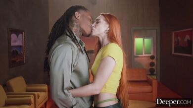 Little Dragon a jej skrytá vášeň pre černošské klady v tomto drsnom medzirasovom porne