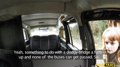 Táto ryšavka vo Fake Taxi presne vedela ako si vyprosiť hlboké mrdanie do svojej tesnej riti